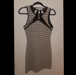 Chevron Bodycon Dress